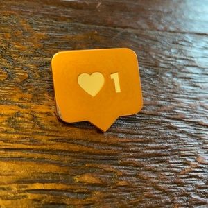 Brand New! Rose gold pin